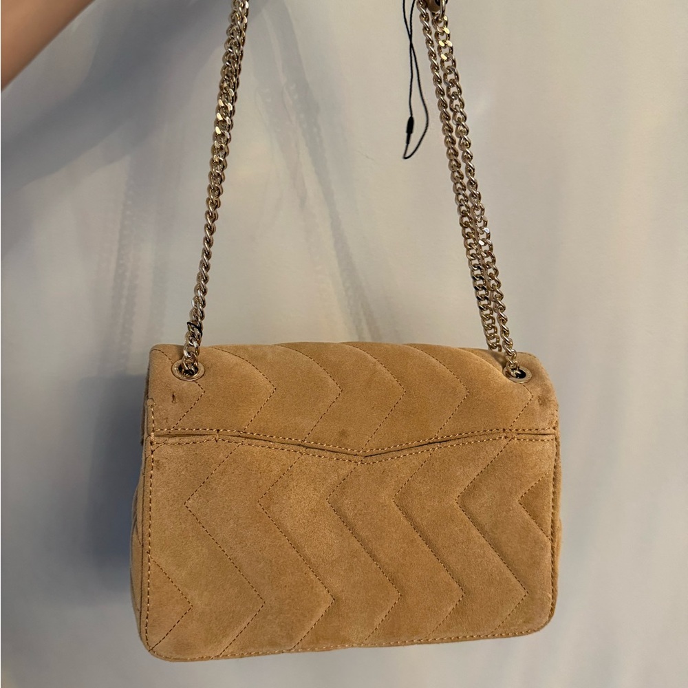 NWT Sandro Suede Handbag Yza - Picture 9 of 13